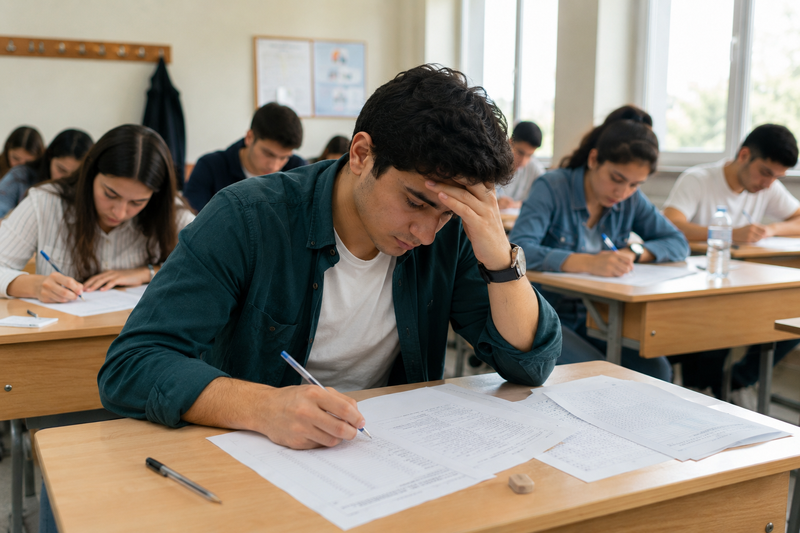 İmtahan stressini necə azaltmaq olar?